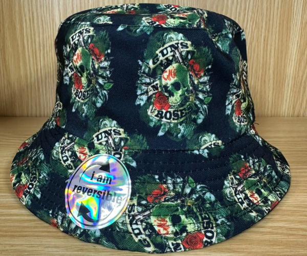 Guns And Skull Bucket Hat