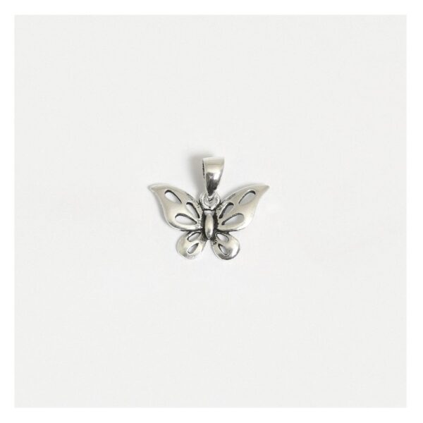 Silver Butterfly Pendant