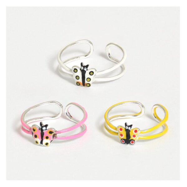 Arian Butterfly Toe Rings