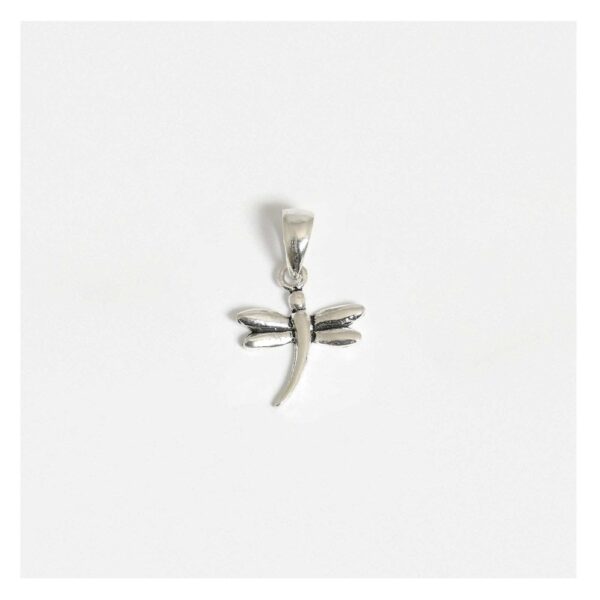 Silver Dragonfly Pendant