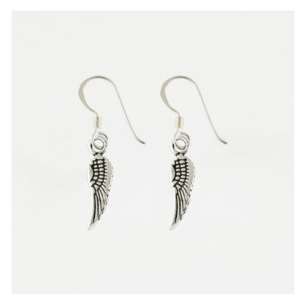 Silver Small Wing Earrings