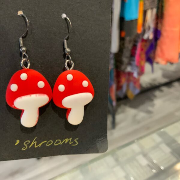 Mushroom Earrings