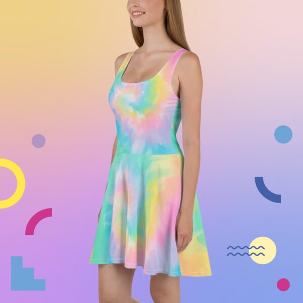 Tie Dye Skater Dress