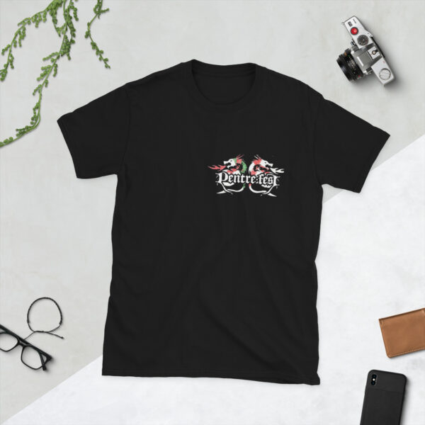 Pentre Fest Logo Short-Sleeve Unisex T-Shirt