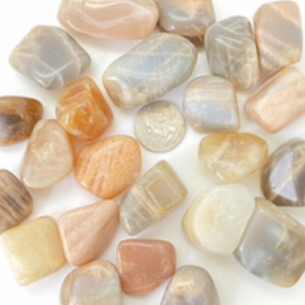 Moonstone tumblestones