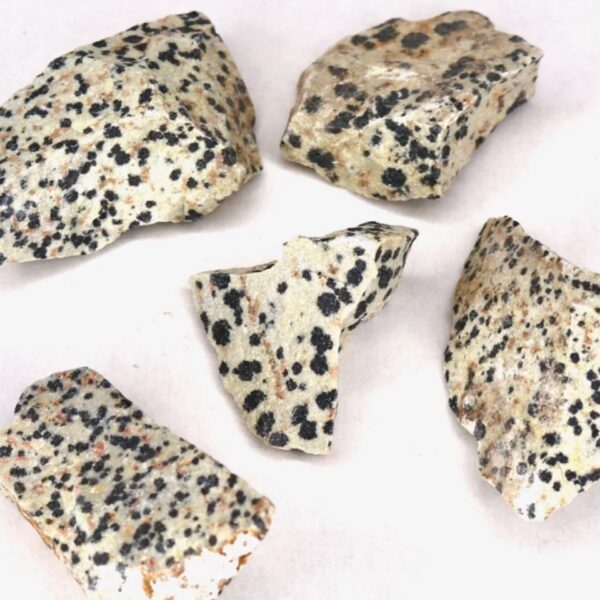 Dalmatian jasper tumblestones