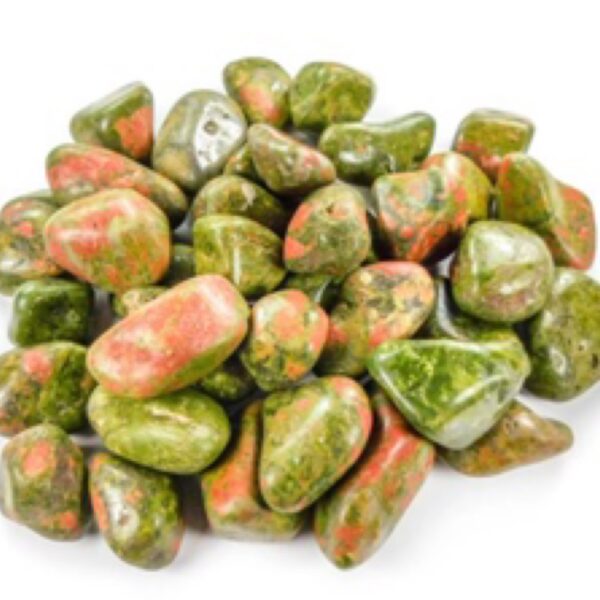 Unakite jasper tumblestones