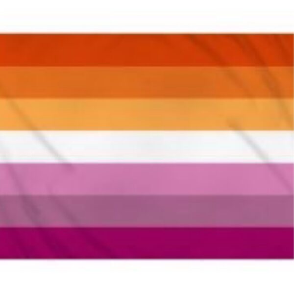 Lesbian pride flag 5x3ft