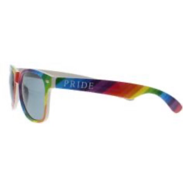 Pride rainbow UV sunglasses