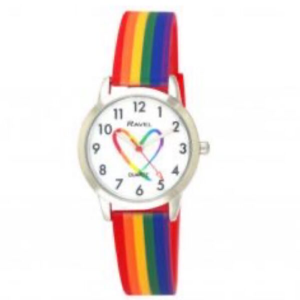 Rainbow pride watch