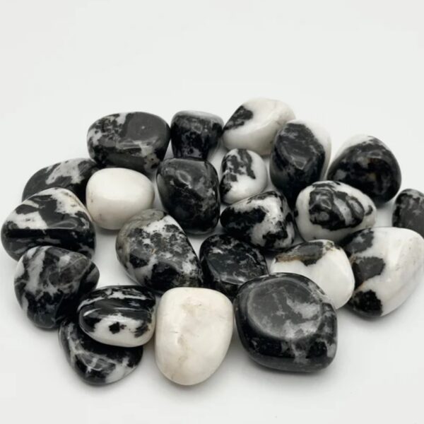 Zebra jasper crystal tumblestones