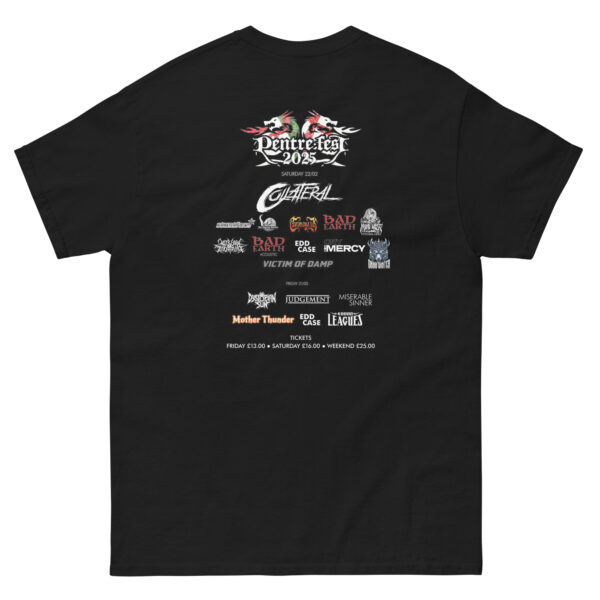 Pentre Fest 2025 Unisex classic tee - Image 2