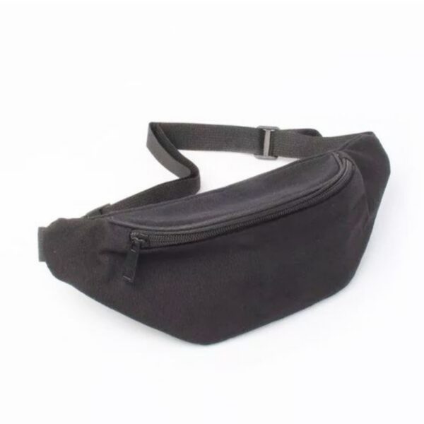 Black bumbag adjustable