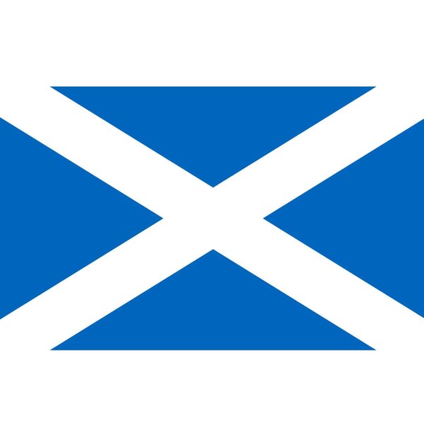 Scotland Flag (St. Andrew's Cross) - 5ft x 3ft